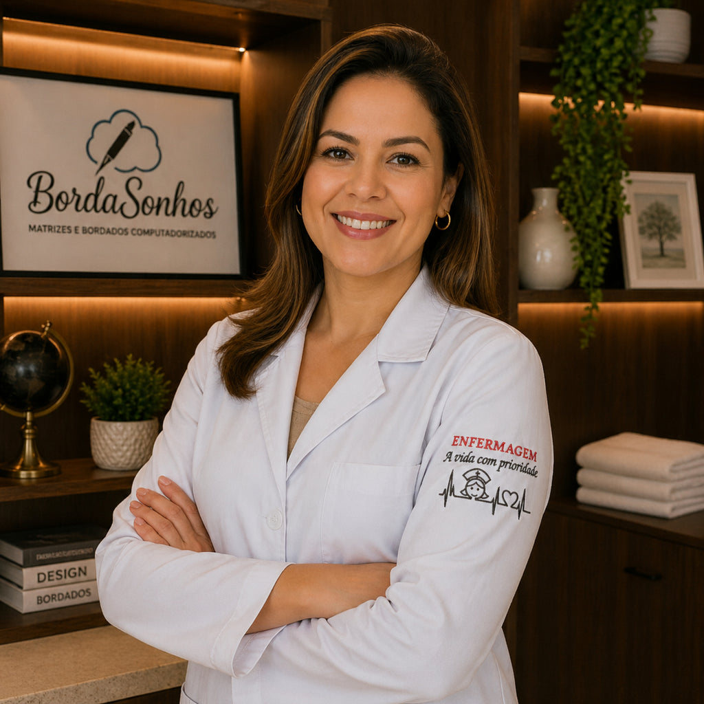 Matriz Bordado Enfermagem Premium 007