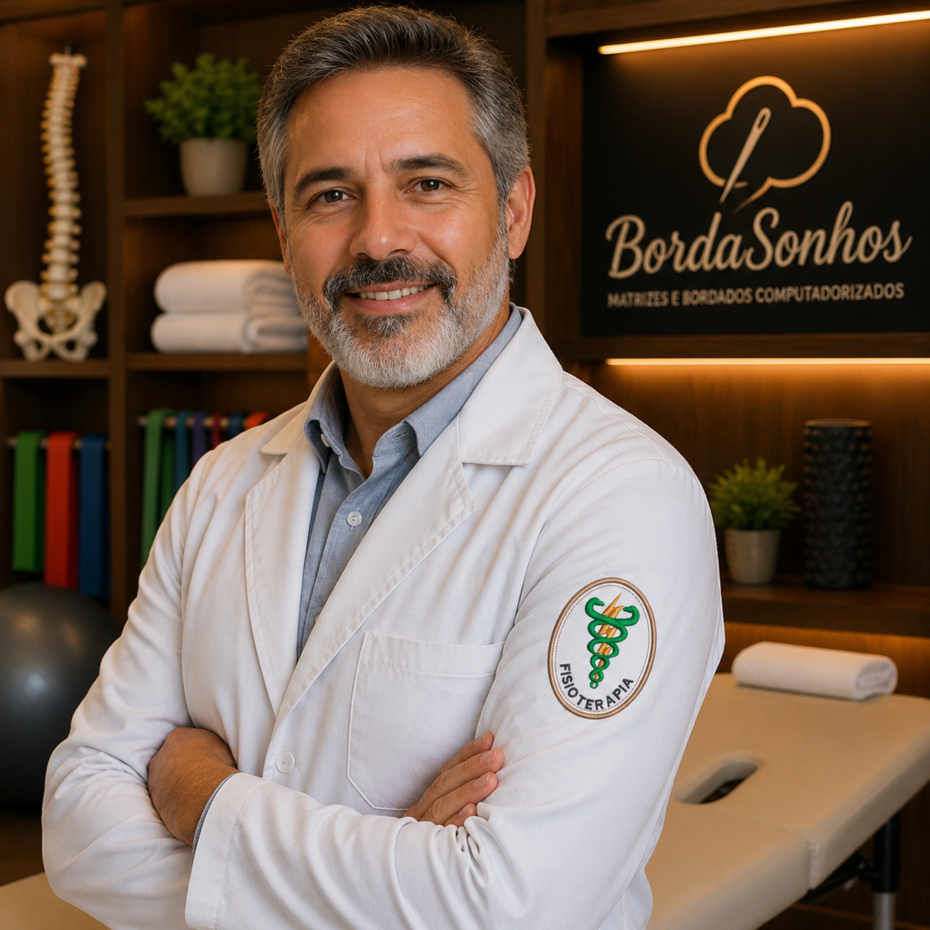 Matriz Bordado Fisioterapia Premium 001