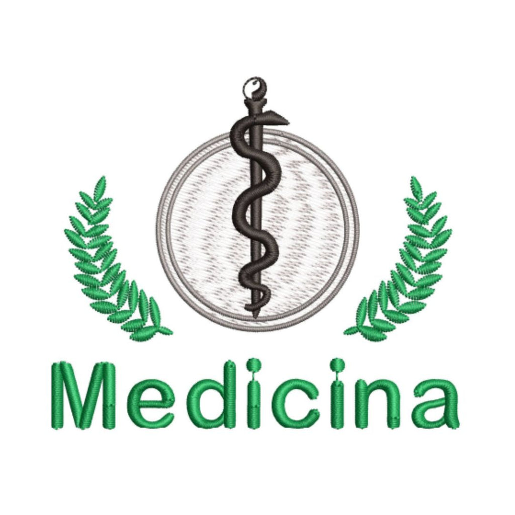 Matriz Bordado Medicina Premium 003