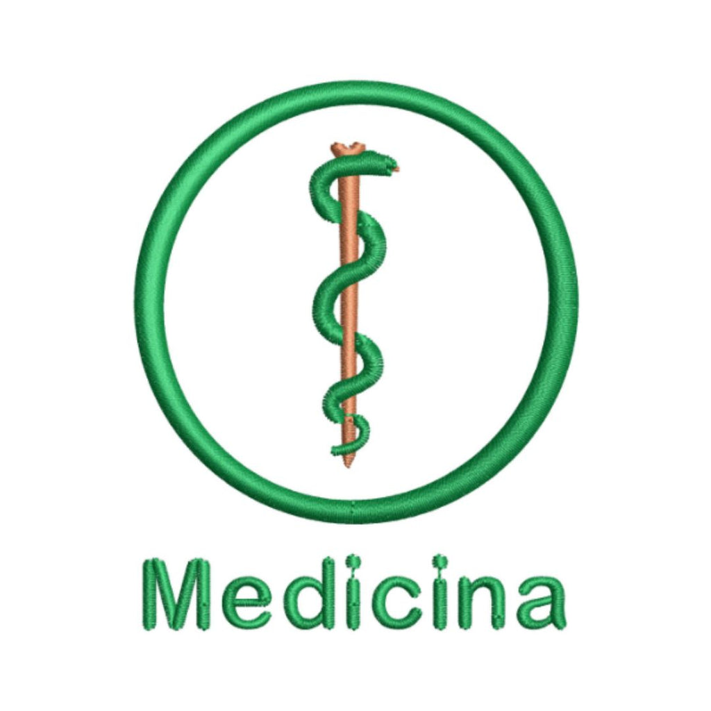 Matriz Bordado Medicina Premium 005