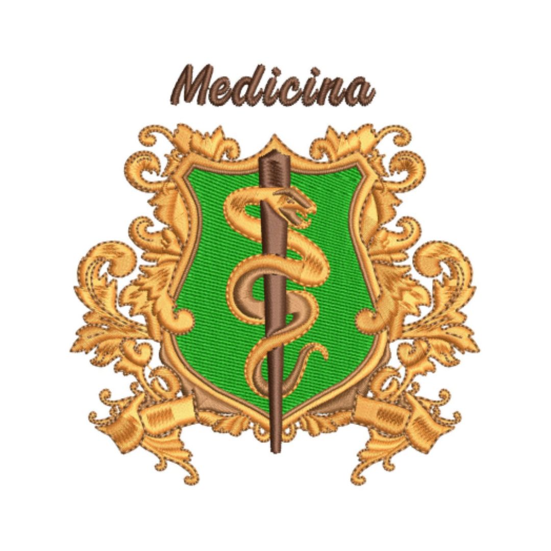 Matriz Bordado Medicina Premium 008