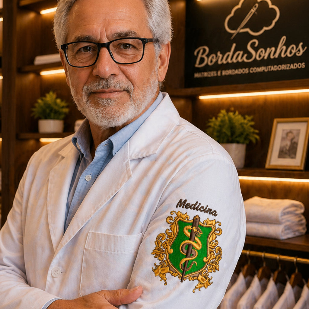 Matriz Bordado Medicina Premium 008