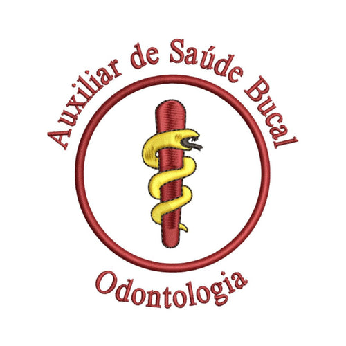 Matriz Bordado Auxiliar de Saúde Bucal Premium 006