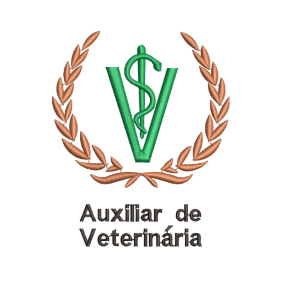 Matriz Bordado Auxiliar Veterinária Premium 005